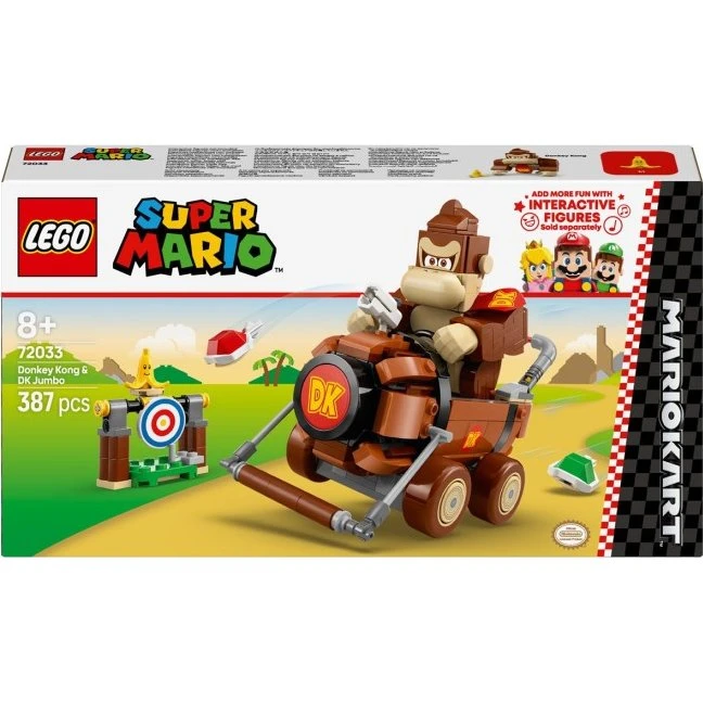 LEGO Super Mario Mario Kart – Donkey Kong & DK Jumbo (72033)