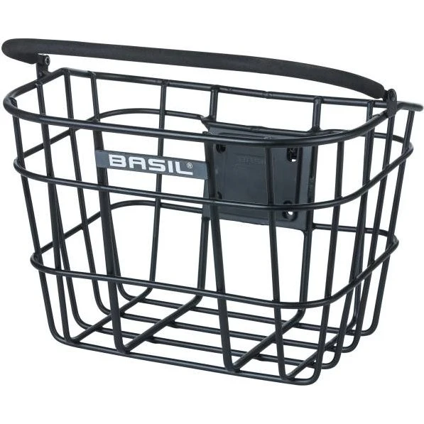 Basil Bremen Fahrradkorb KlickFix Lenkerbugel Alu Schwarz