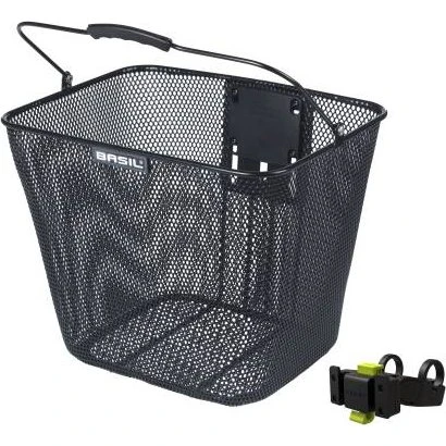 Basil Bilbao Korb 23L KF + Lenkerhalterung schwarz
