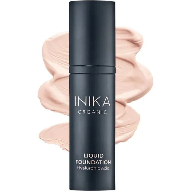 INIKA Organic Liquid Foundation 30 ml Porcelain