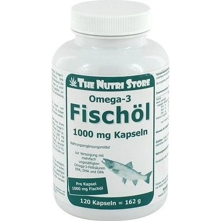 Omega-3 Fischöl 1000 mg Kapseln mit EPA, DHA & DPA