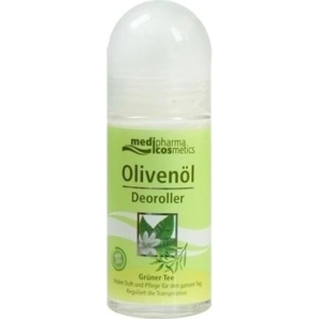 medipharma cosmetics Olivenöl Deoroller Grüner Tee 50 ml