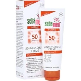 sebamed Sonnenschutz Creme LSF 50+ für Gesicht