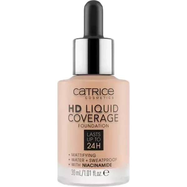 Catrice HD Liquid Coverage Foundation 020 Rose Beige