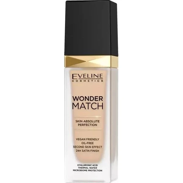 Eveline Wonder Match Grundierung 10 Light Vanilla 30 ml
