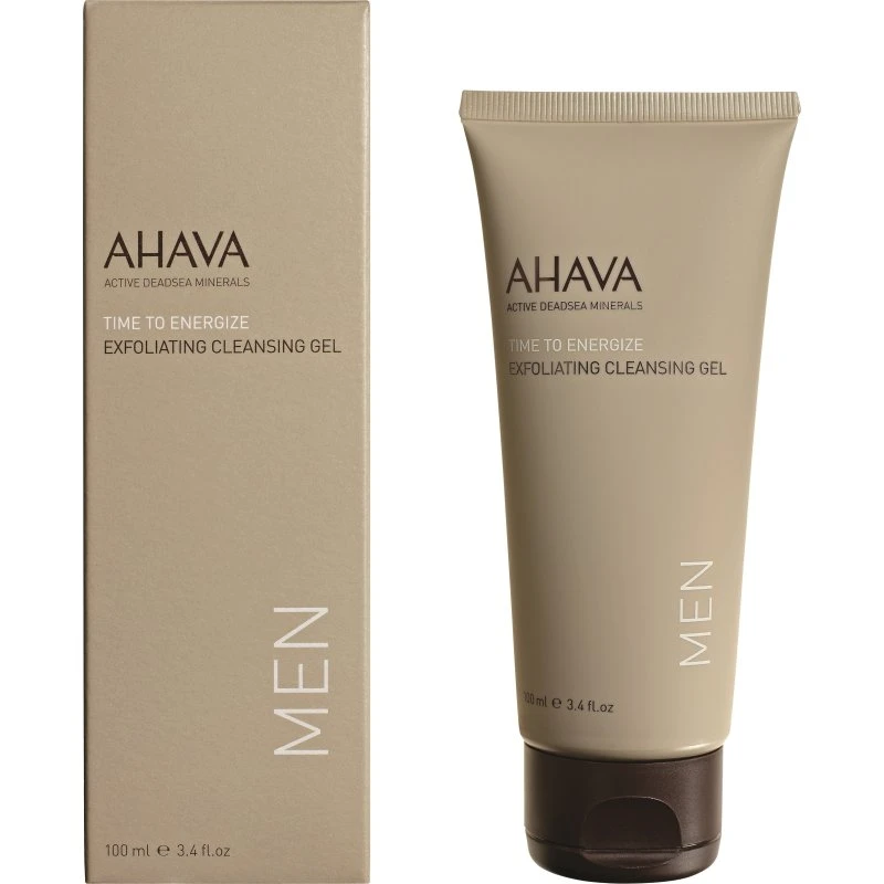 Ahava Time to Energize Men Exfoliating Cleansing Gel 100ml