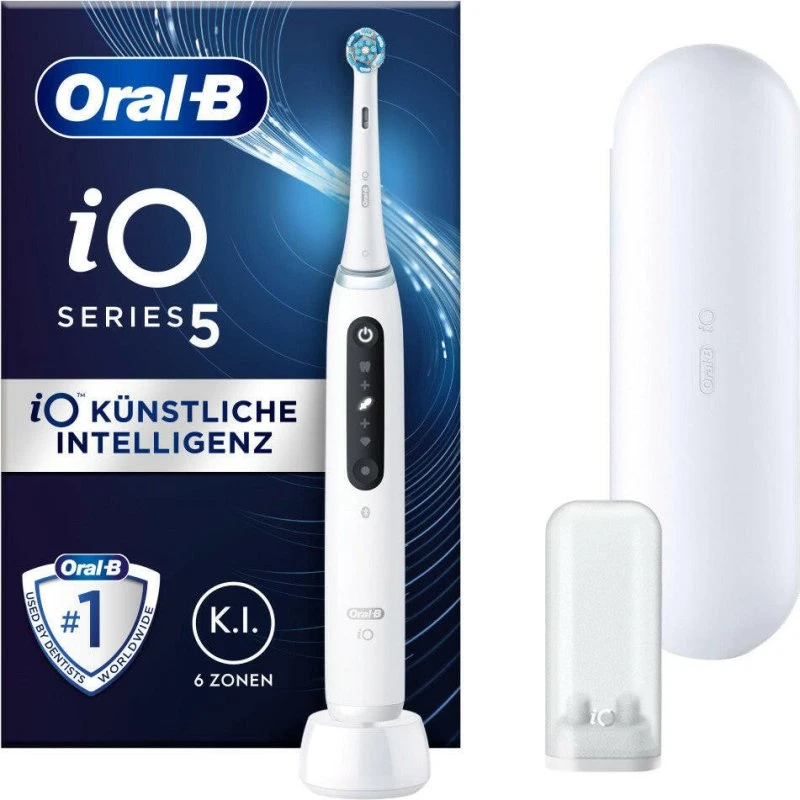 Oral-B iO Series 5 Elektrische Zahnbürste mit Reiseetui
