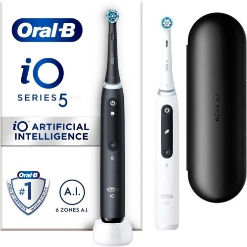 Oral-B iO 5 Duo Pack Schwarz & Weiß