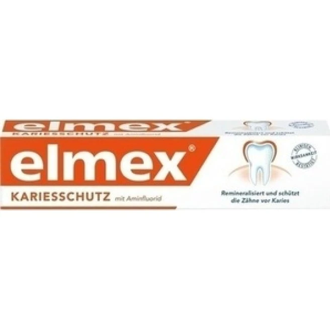Elmex Zahnpasta Kariesschutz mit Fluorid 75 ml