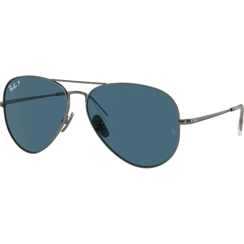 Ray-Ban Aviator Titanium RB8089 165/S2 Gunmetal Grau