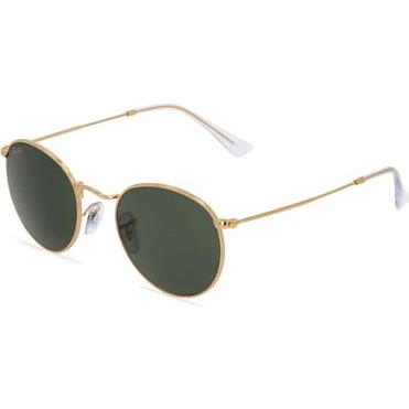 Ray-Ban RB3447 Round Metal Gold Schwarz Polar 50