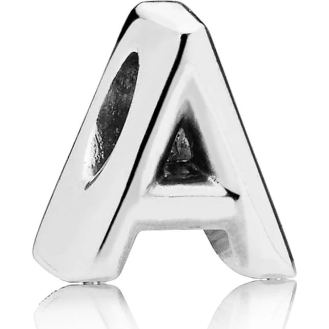 PANDORA Buchstaben-Charm A aus Sterlingsilber