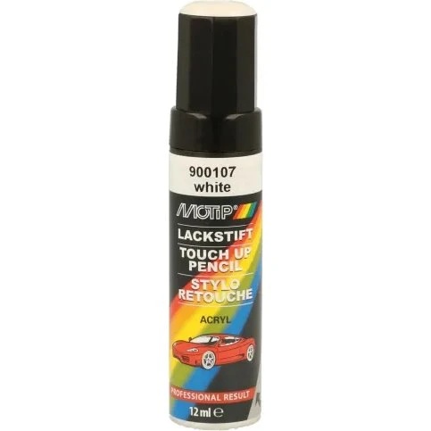 MOTIP Acryl-Lackstift weiß glänzend 12 ml