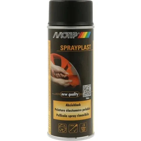 Motip SprayPlast Schwarze Folie Matt 400 ml