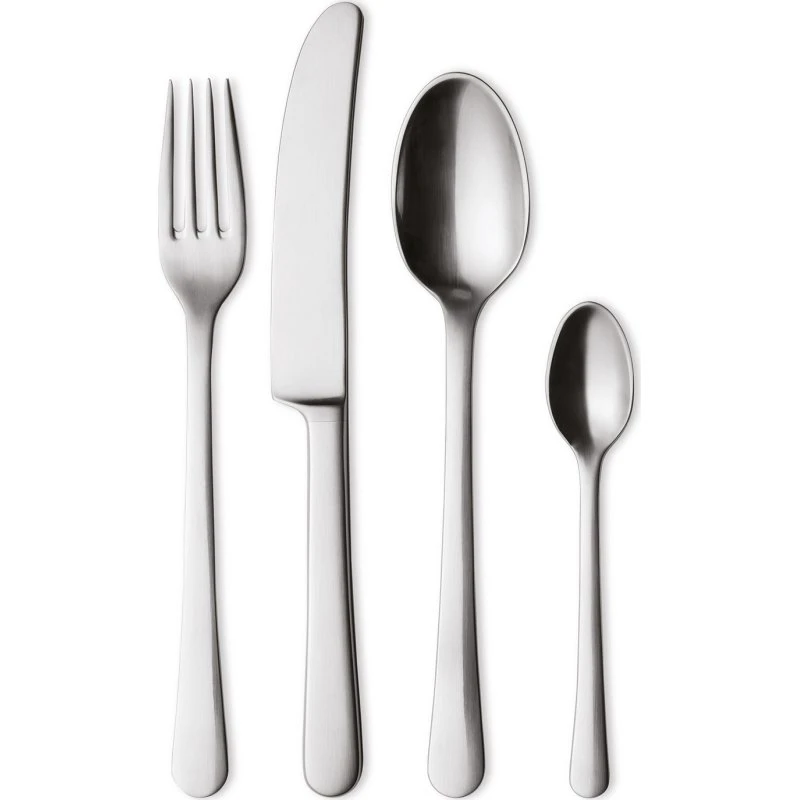Georg Jensen Copenhagen Besteck Set 16-teilig matt