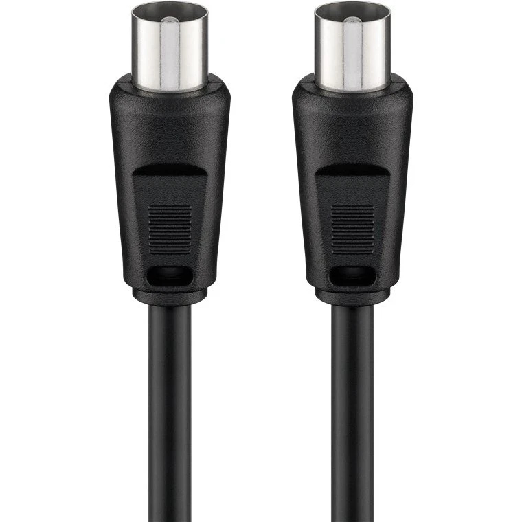 Goobay 68148 Antennenkabel 2,5 m schwarz