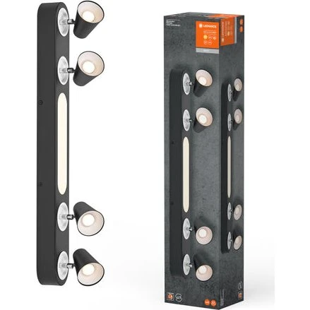 LEDVANCE Decor Spot Neptune BLACK 4 Spot Warmweiß