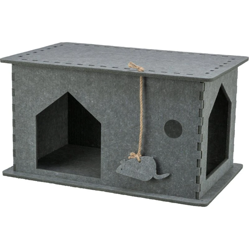 Trixie Höhle Lene Katzenhaus aus Filz 54×30×35 cm