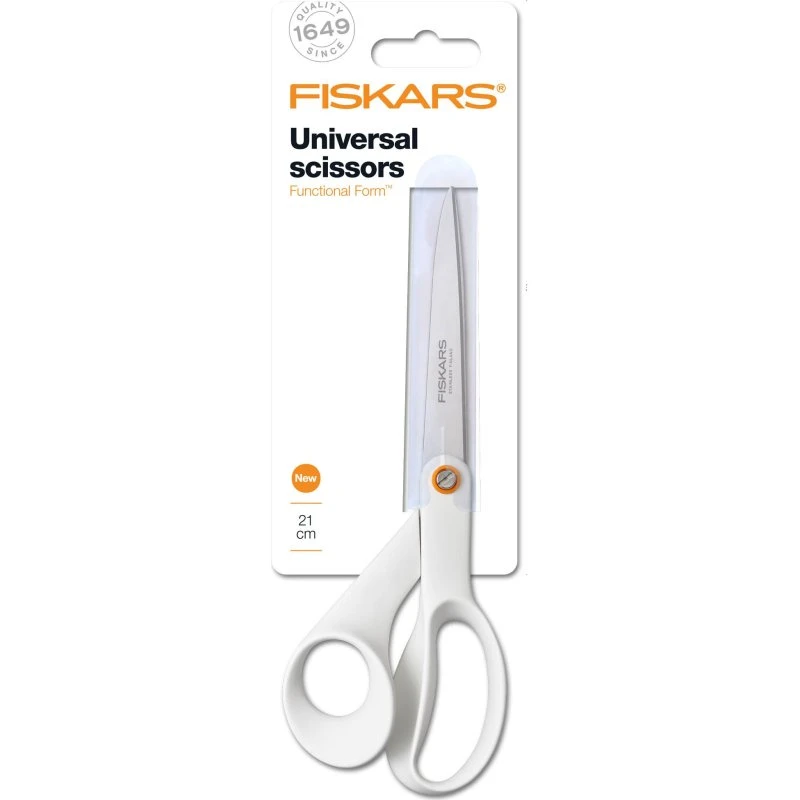 Fiskars Functional Form Universalschere 21 cm Weiß