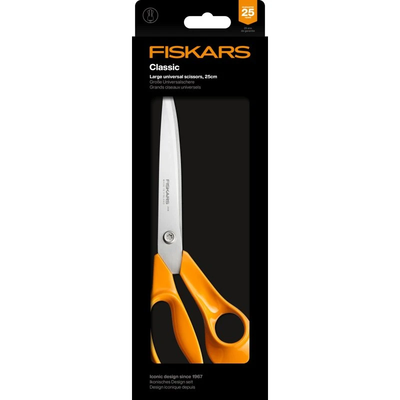 Fiskars Classic Universal Schere 25 cm, Rechtshänder