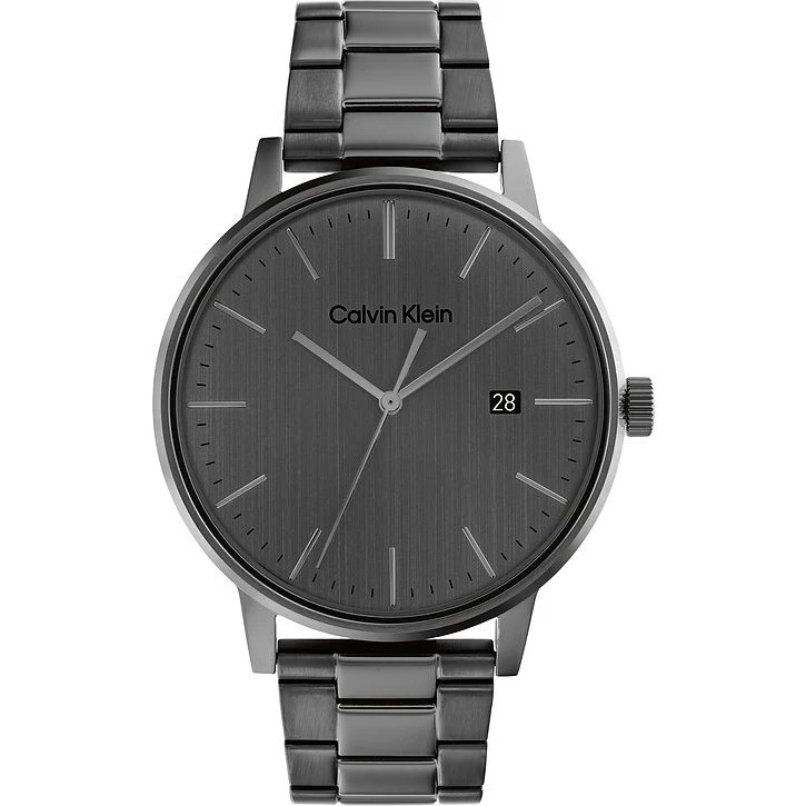 Calvin Klein Herrenuhr 25200054 Grau Edelstahl
