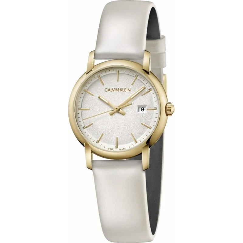 Calvin Klein Established Damenuhr Gold 32 mm
