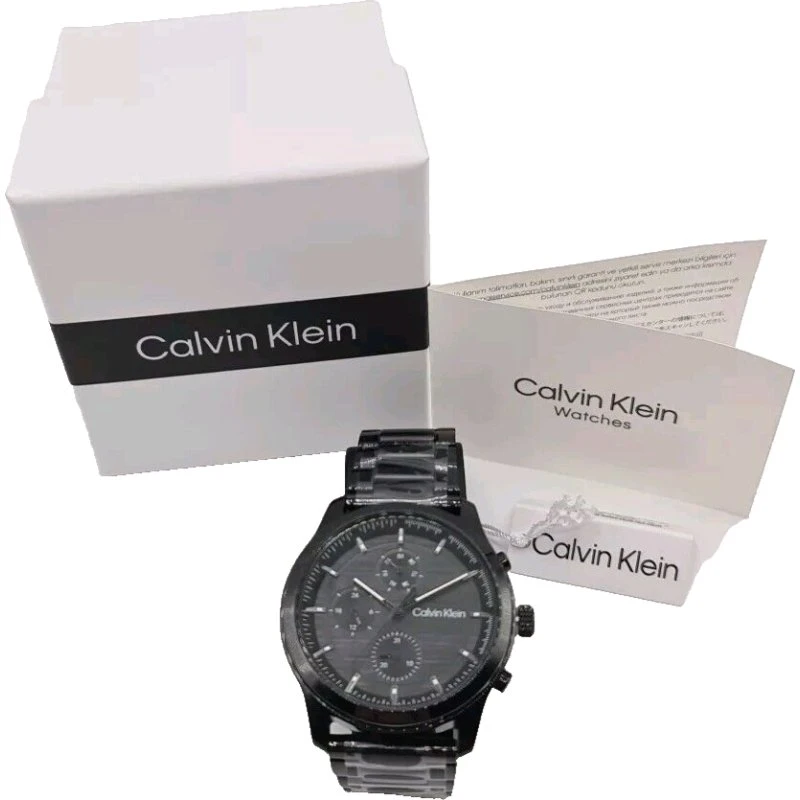 Calvin Klein 25200209 Herrenuhr Edelstahl, Quarz