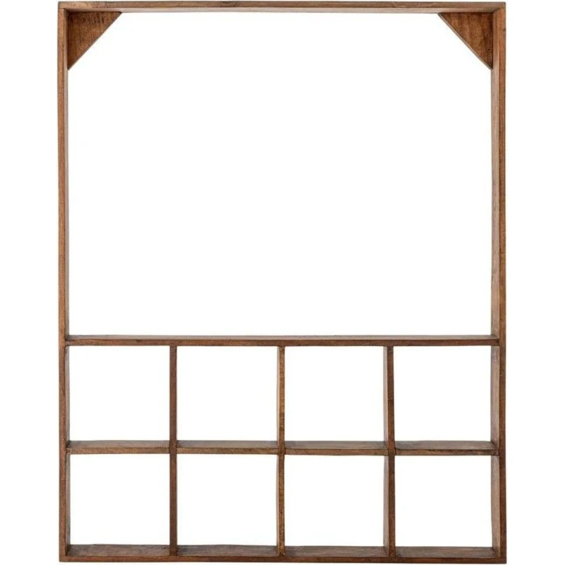 Bloomingville Marino Regal Braun aus recyceltem Holz, 70x88x10 cm