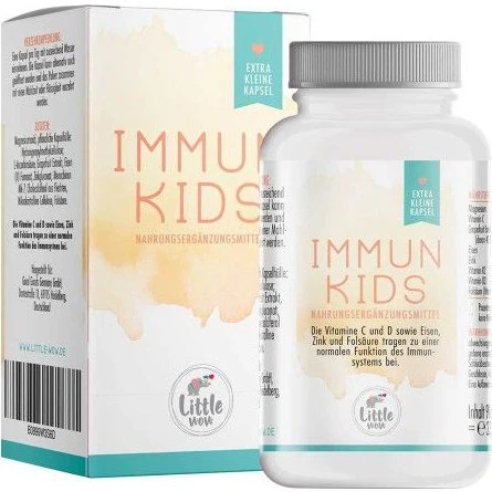 LITTLE Wow Immun Kids vegan Kapseln, 90 St