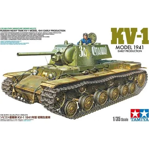 Tamiya KV-1 1941 1:35 Panzer-Bausatz