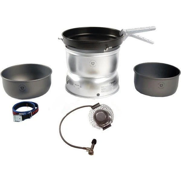 Trangia 25-3 UL Gas Kochset mit Antihaft-Pfanne