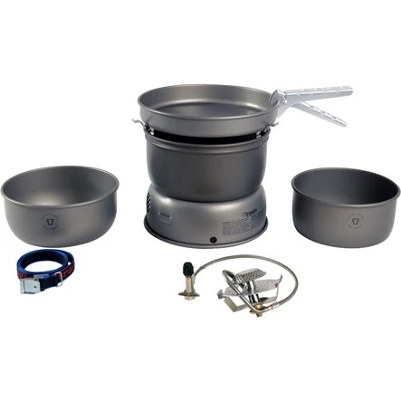 Trangia Sturmkocher Groß Serie 25 HA ALU mit Primus Gasbrenner