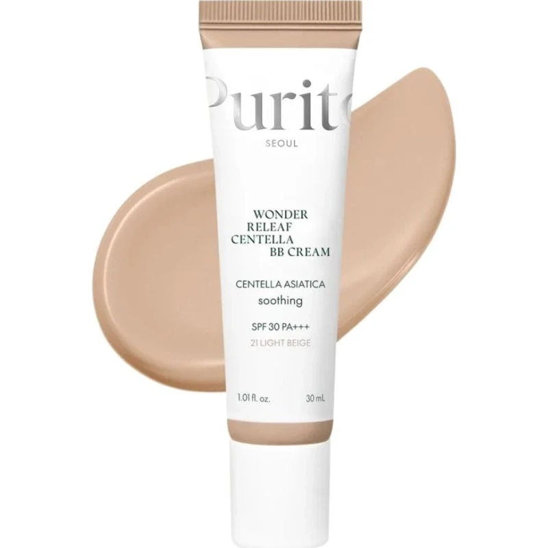 Purito Seoul Wonder Releaf Centella BB Cream 21 Light Beige 30 ml