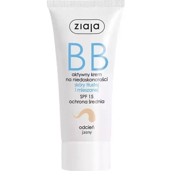 Ziaja BB Creme fettige Mischhaut hell 50 ml