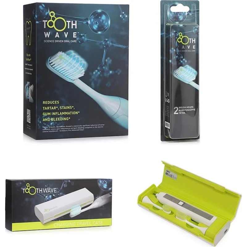 SILK'N ToothWave elektrische Zahnbürste mit USB-Ladeetui