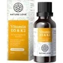 Nature Love Vitamin D3 & K2 Tropfen 30 ml
