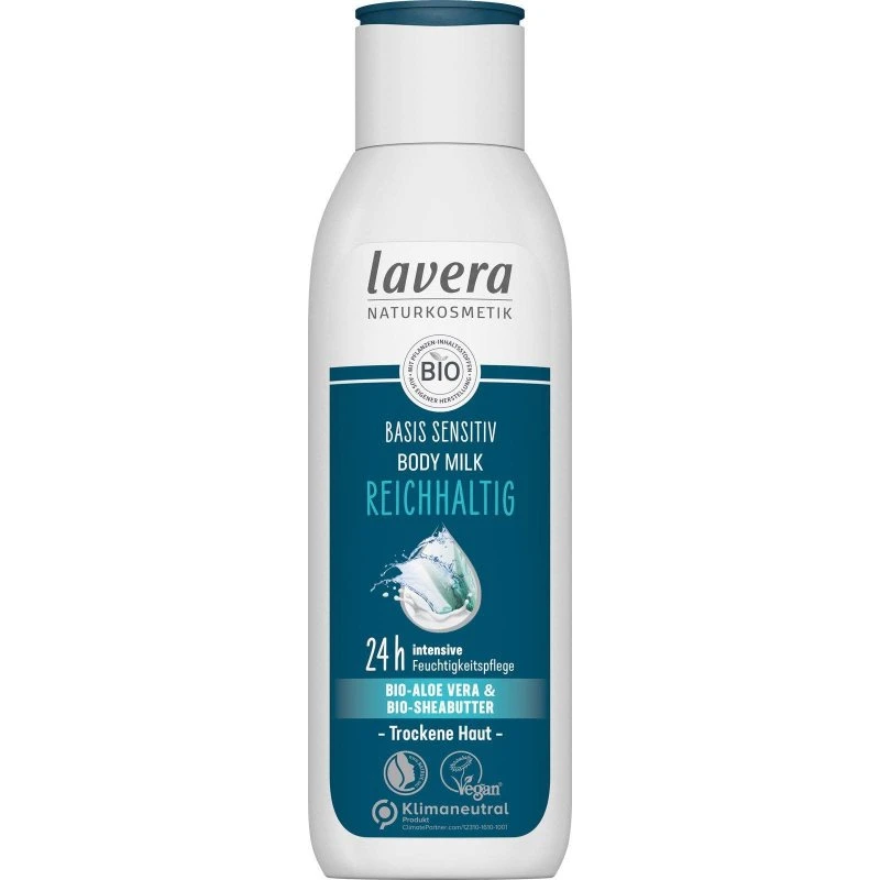 Lavera basis sensitiv Bodymilk Reichhaltig Bio 250 ml