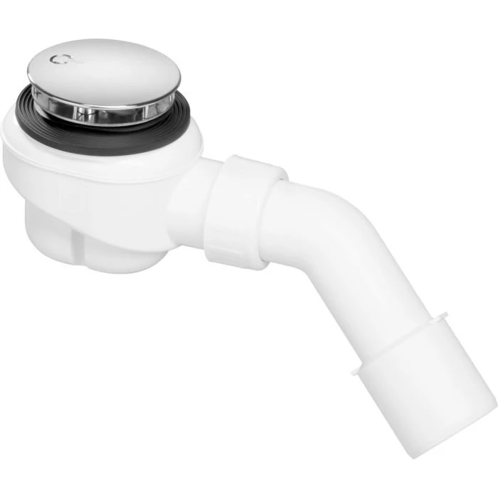 Viega Domoplex Duschablauf 45° verchromt Ø52 mm