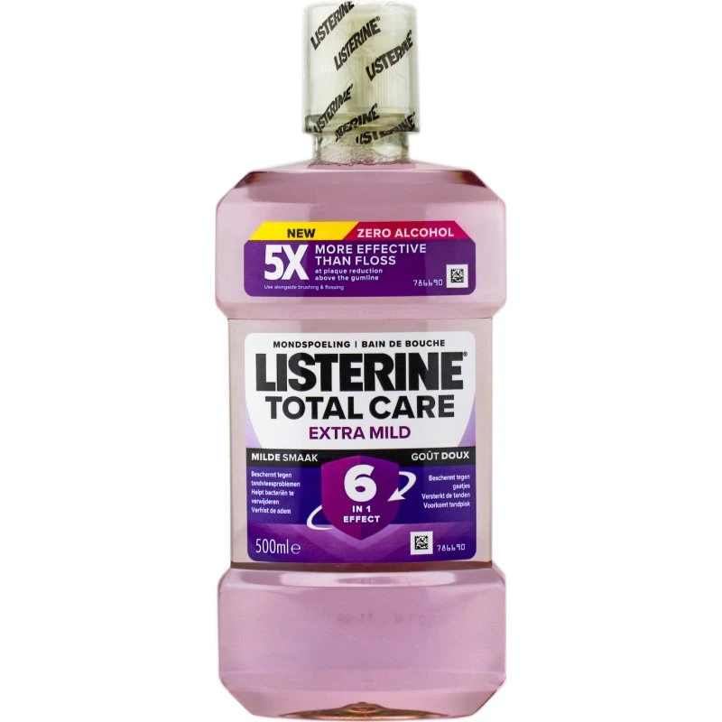 Listerine Total Care Extra Mild Mundspülung 500 ml