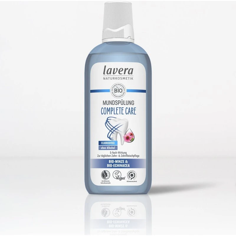 Lavera Complete Care Mundspülung fluoridfrei Bio 400ml