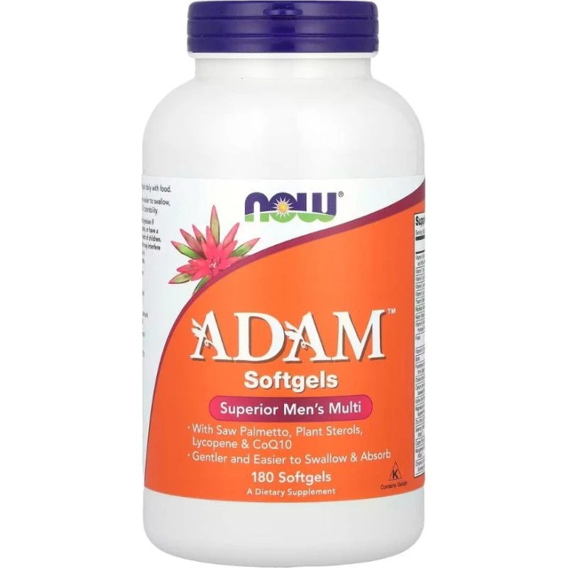 Now Foods ADAM™ Superior Multi für Männer (180 Weichkapseln)