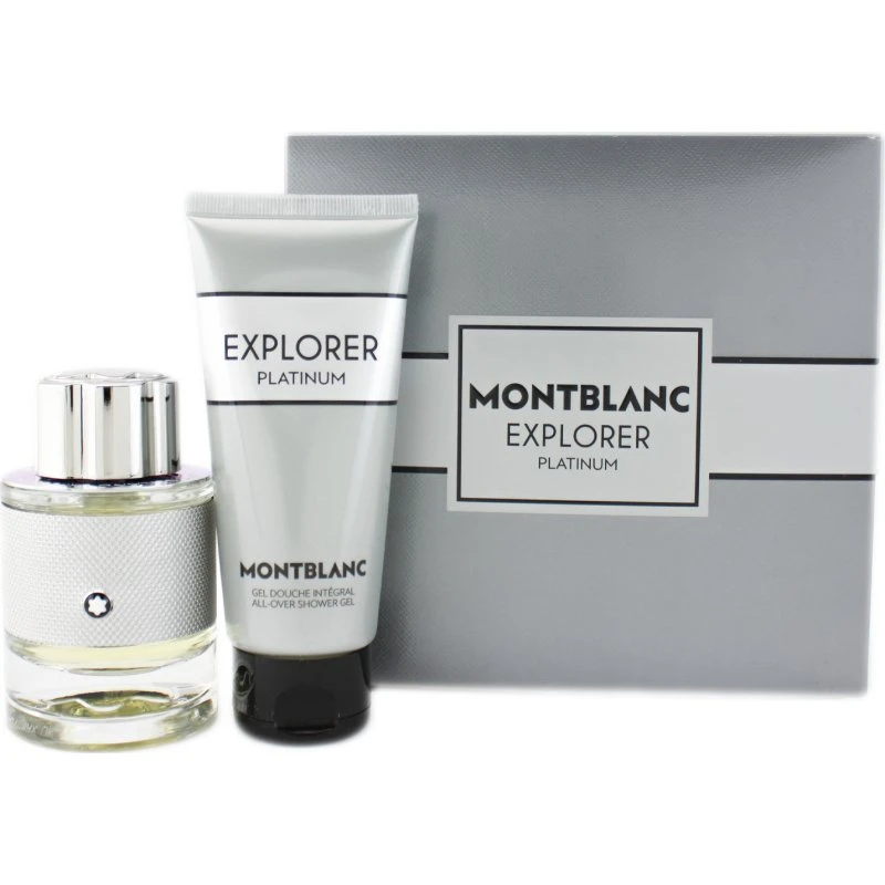Montblanc Explorer Platinum Set 60ml Eau de Parfum & 100ml Shower Gel