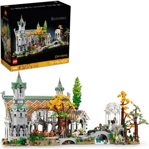 LEGO® Icons 10316 Der Herr der Ringe – Bruchtal (6.167 Teile)