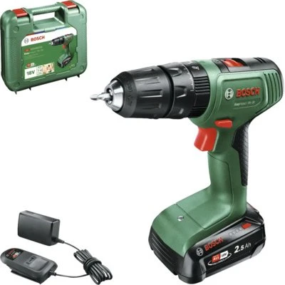 Bosch EasyImpact 18V-38 Akku-Schlagbohrmaschine mit 2,5 Ah Akku