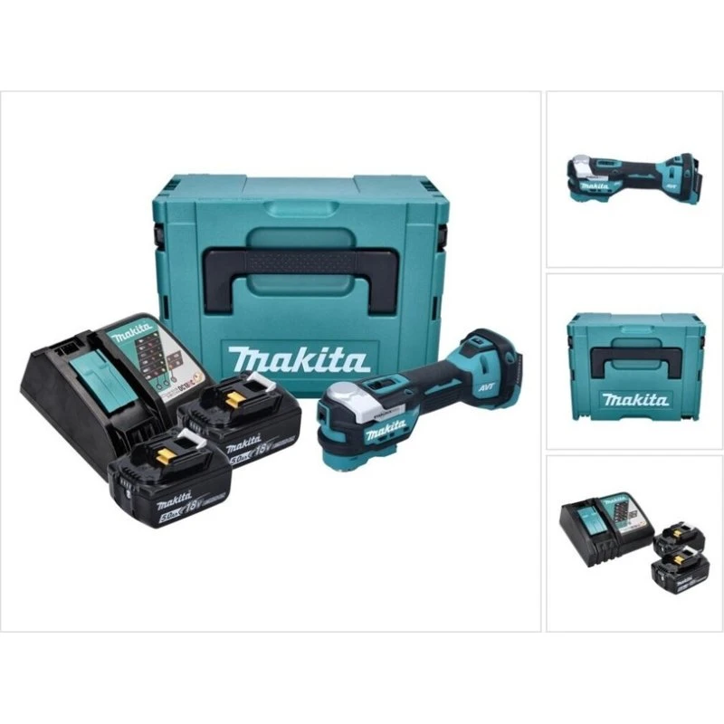 Makita DTM 52 RTJ 18 V Akku-Multifunktionswerkzeug