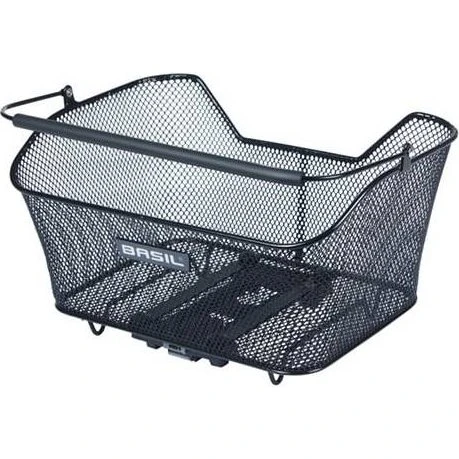 Basil Base M Multi NX Hinterradkorb, schwarz (25,5×33×16 cm)