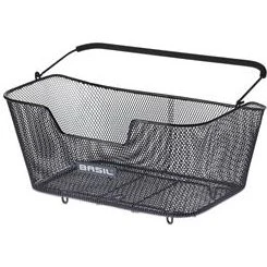 Basil Base L Drahtkorb feinmaschig schwarz 48×30×23 cm