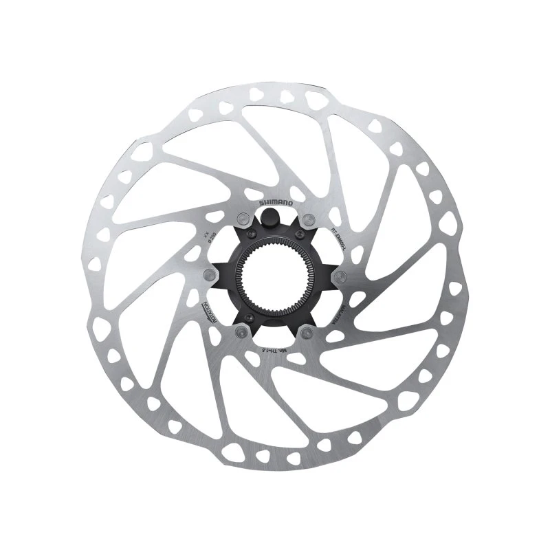 Shimano RT-EM600 Bremsscheibe 203mm Centerlock Silber