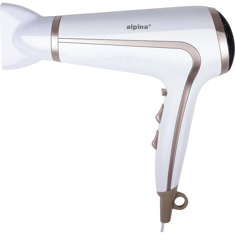 Alpina Haartrockner 230V 1600-2000W Weiß-Rose-Gold