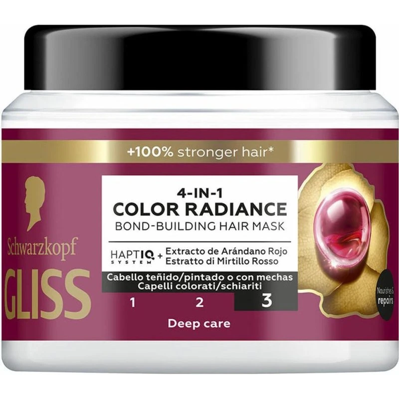Schwarzkopf Gliss 4-In-1 Color Radiance 400ml
